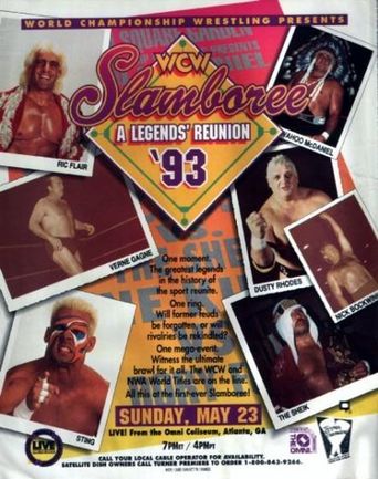  WCW Slamboree 1993 Poster