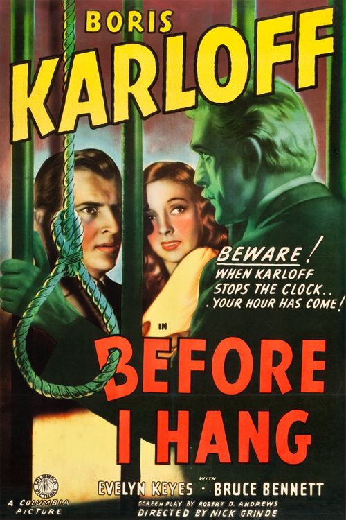 Before I Hang Poster