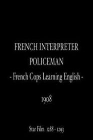 French interpreter policeman Poster
