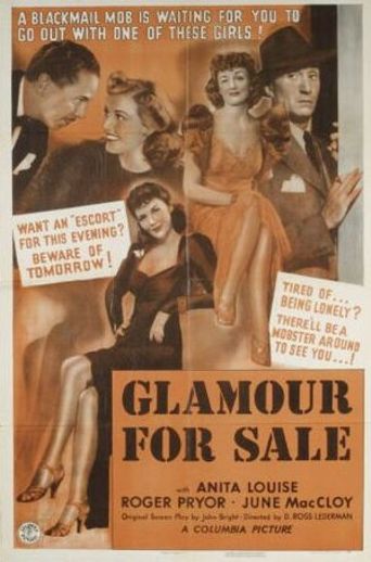  Glamour for Sale Poster