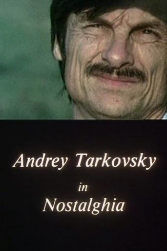  Andrey Tarkovsky in Nostalghia Poster