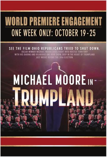  Michael Moore in TrumpLand Poster