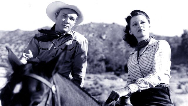 Ridin' Down the Canyon Backdrop