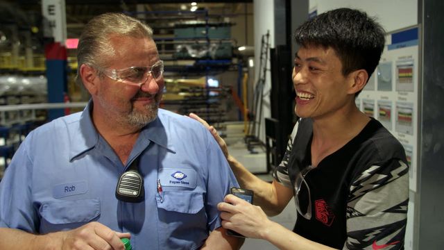 American Factory Backdrop