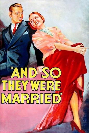  And So They Were Married Poster
