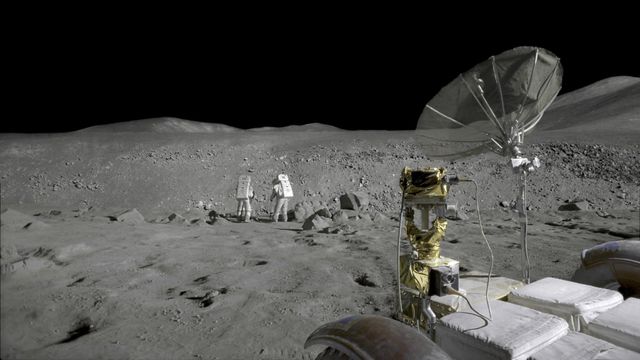 Magnificent Desolation: Walking on the Moon Backdrop
