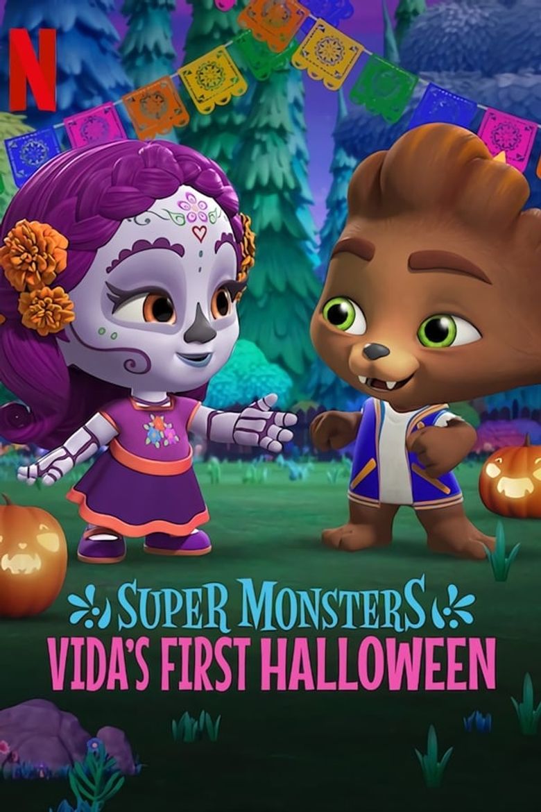 Super Monsters: Vida's First Halloween Poster