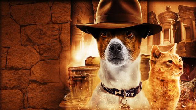 Treasure Hounds Backdrop