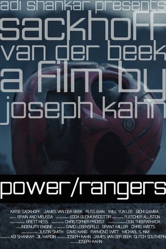  Power Rangers Poster