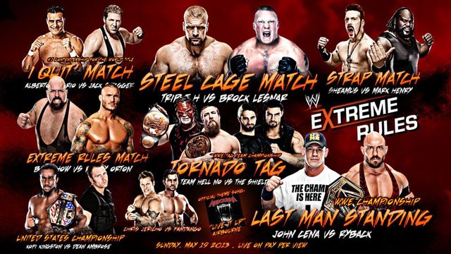 WWE Extreme Rules 2009 Backdrop