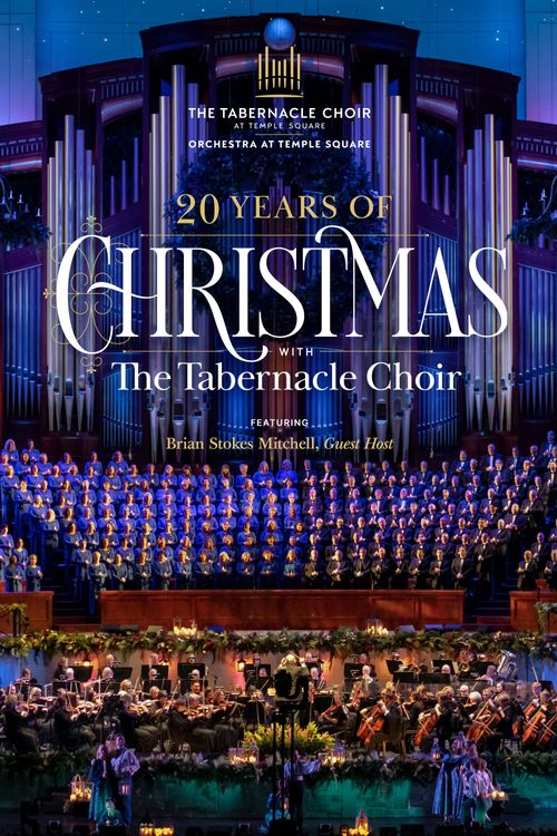 20 Years of Christmas With The Tabernacle Choir Poster