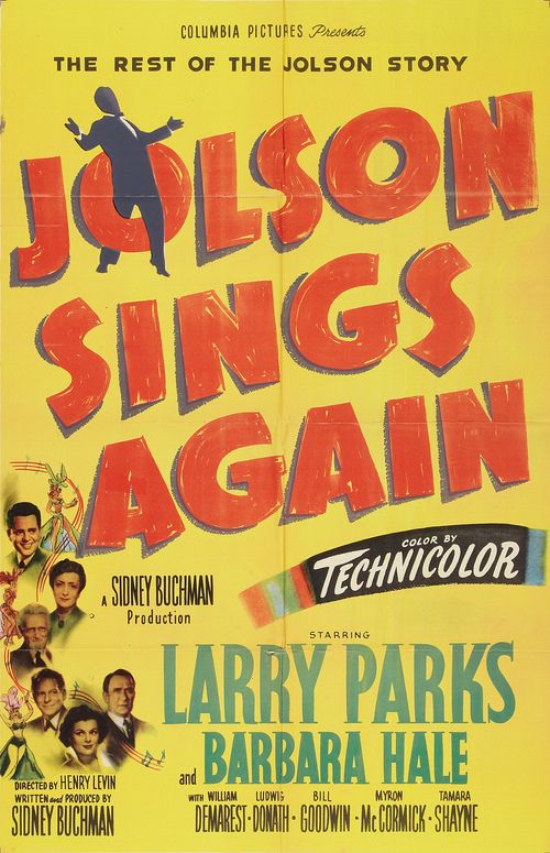 Jolson Sings Again Poster