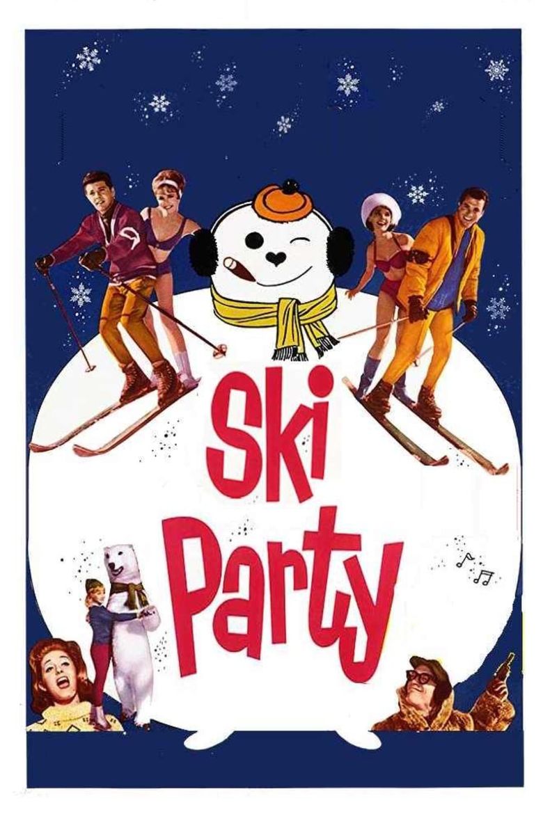 Ski Party Poster
