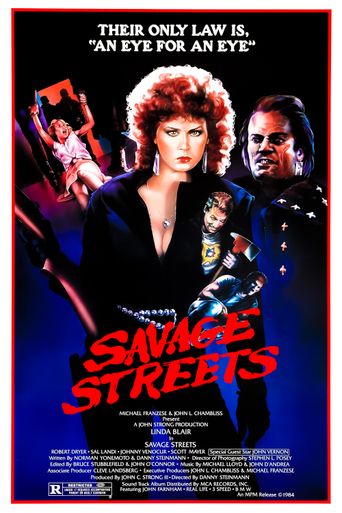  Savage Streets Poster