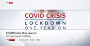  COVID Crisis: Lockdown One Year On Poster