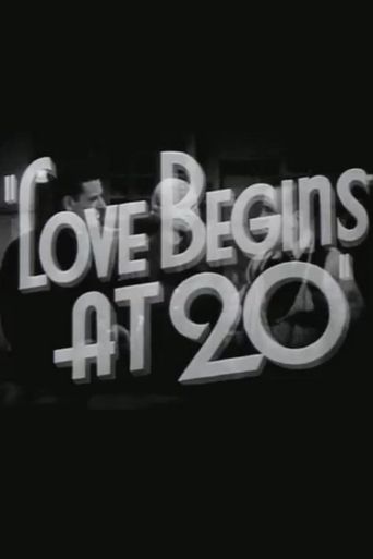 Love Begins at Twenty Poster