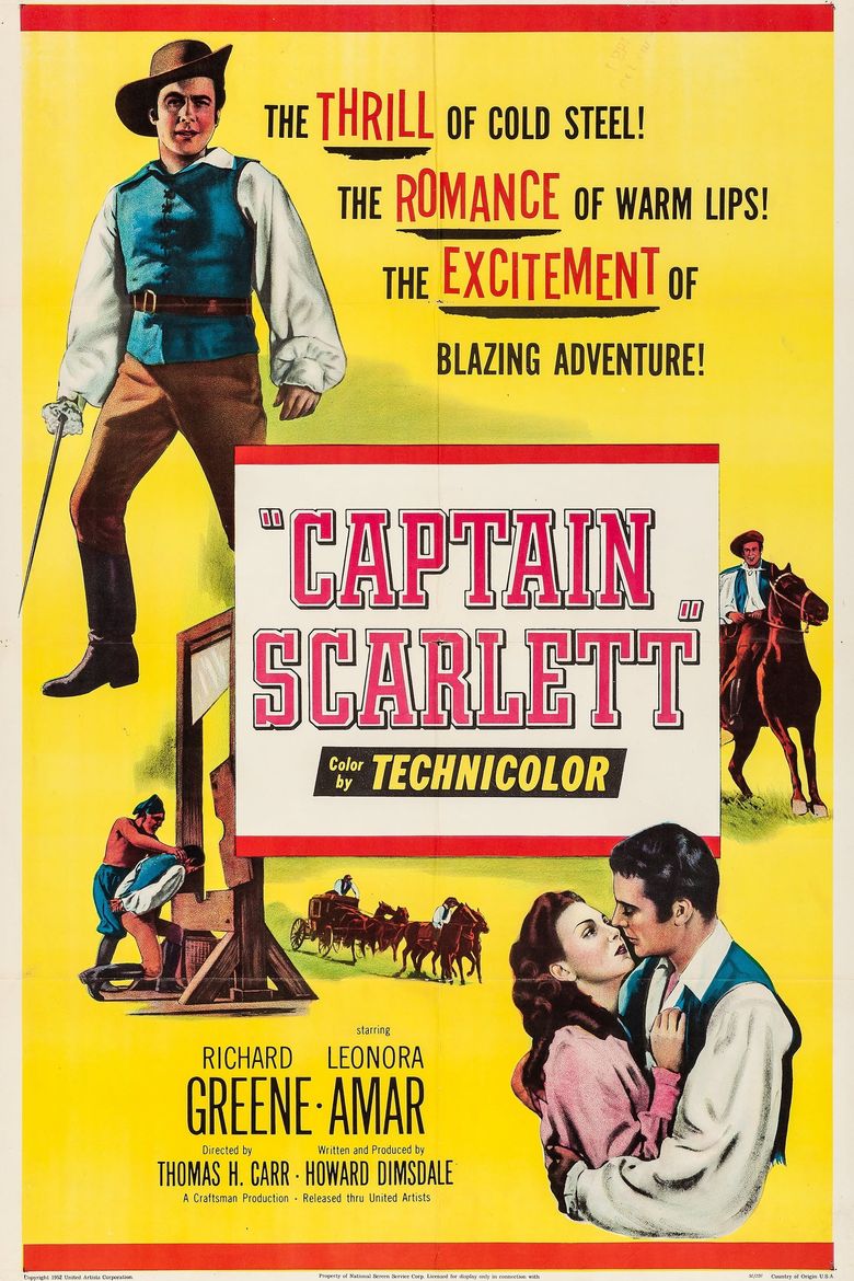 Captain Scarlett Poster