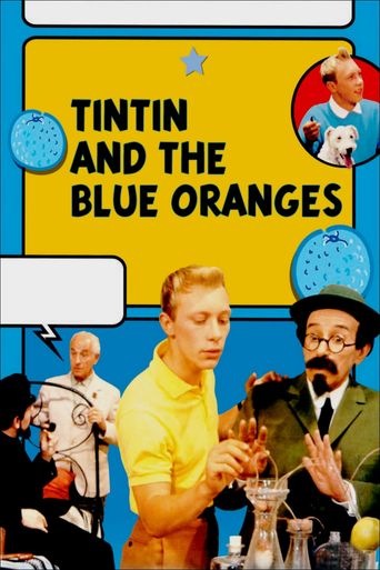  Tintin and the Blue Oranges Poster