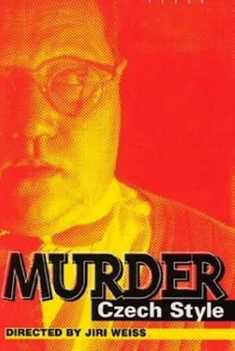  Murder Czech Style Poster
