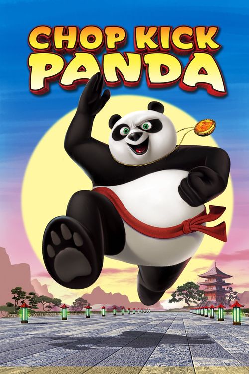 Chop Kick Panda Poster
