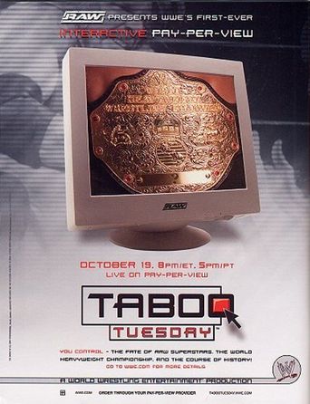 WWE Taboo Tuesday 2004 Poster