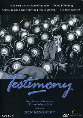  Testimony Poster