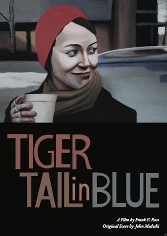  Tiger Tail in Blue Poster