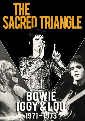  The Sacred Triangle: Bowie, Iggy & Lou 1971-1973 Poster