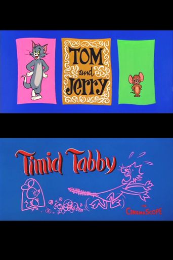 Timid Tabby Poster