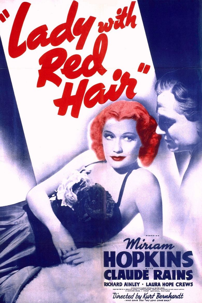 Lady with Red Hair Poster