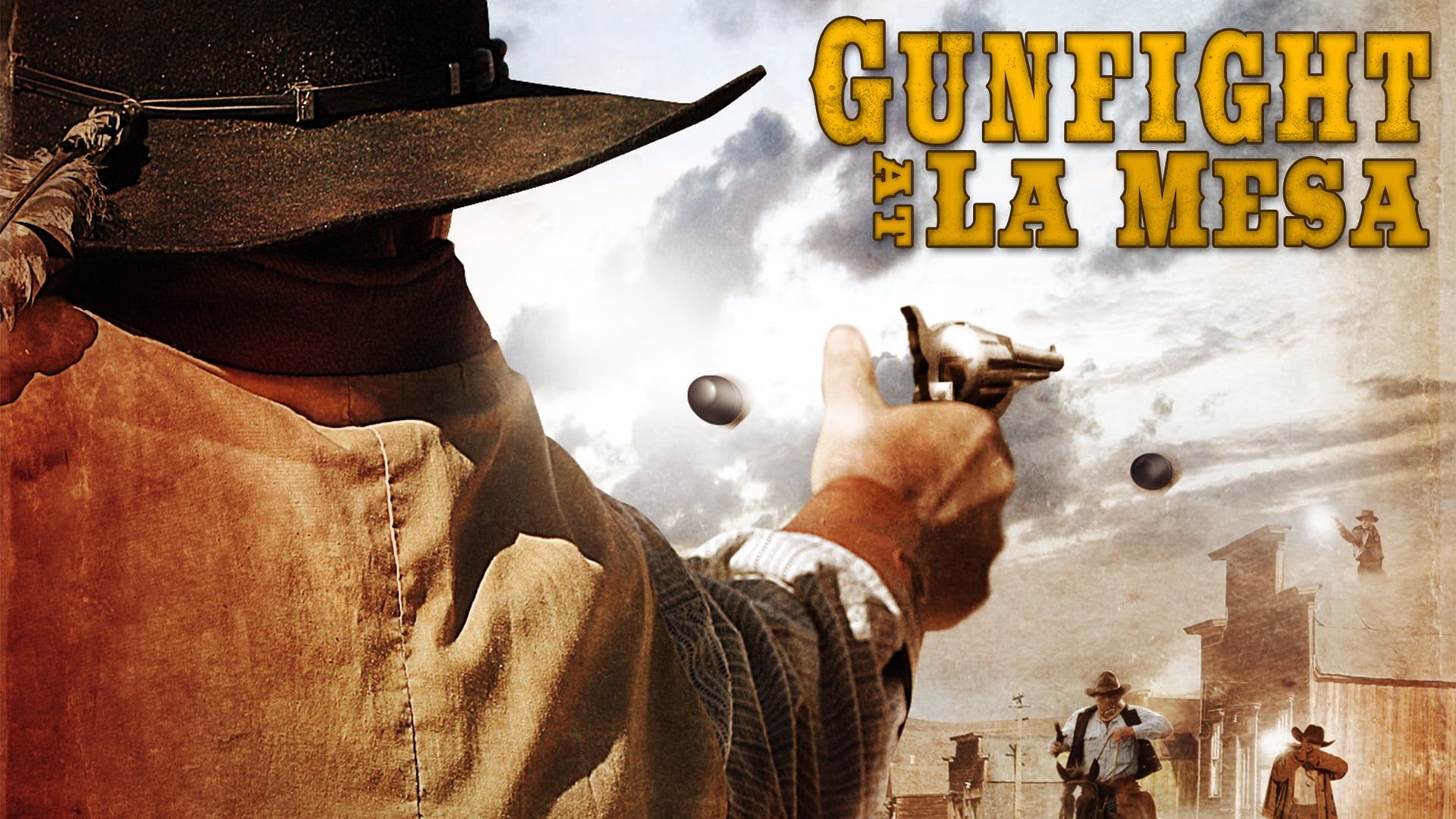 Gunfight at La Mesa Backdrop