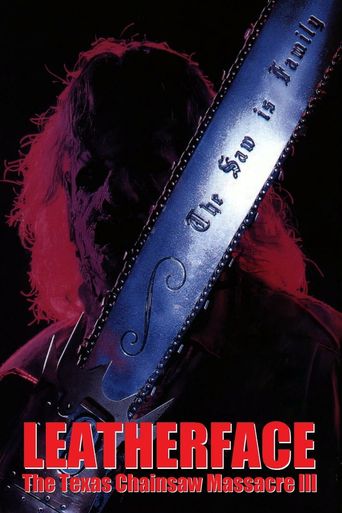  Leatherface: Texas Chainsaw Massacre III Poster