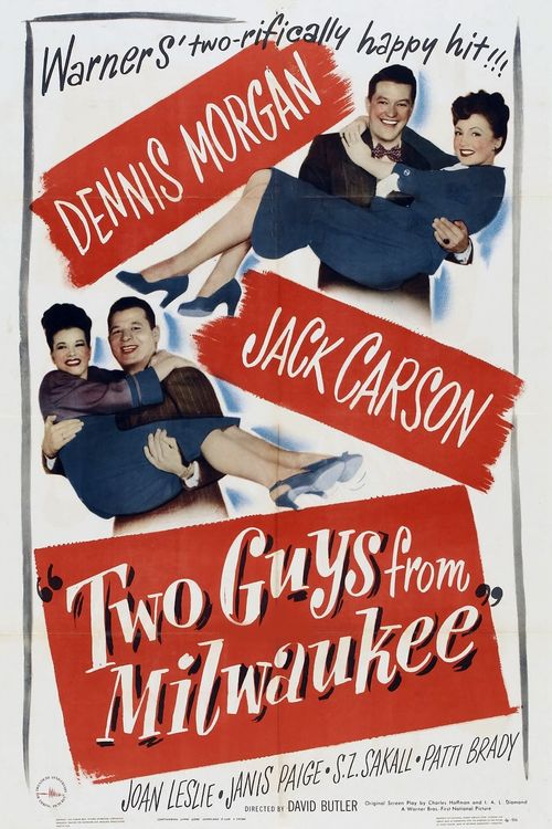 Two Guys from Milwaukee Poster