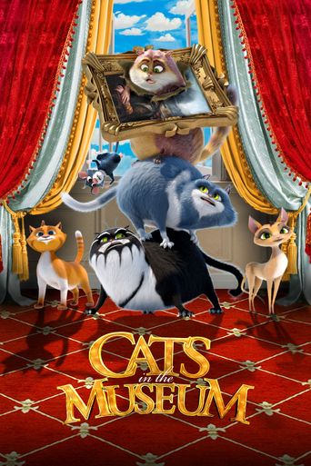  Cats in the Museum Poster