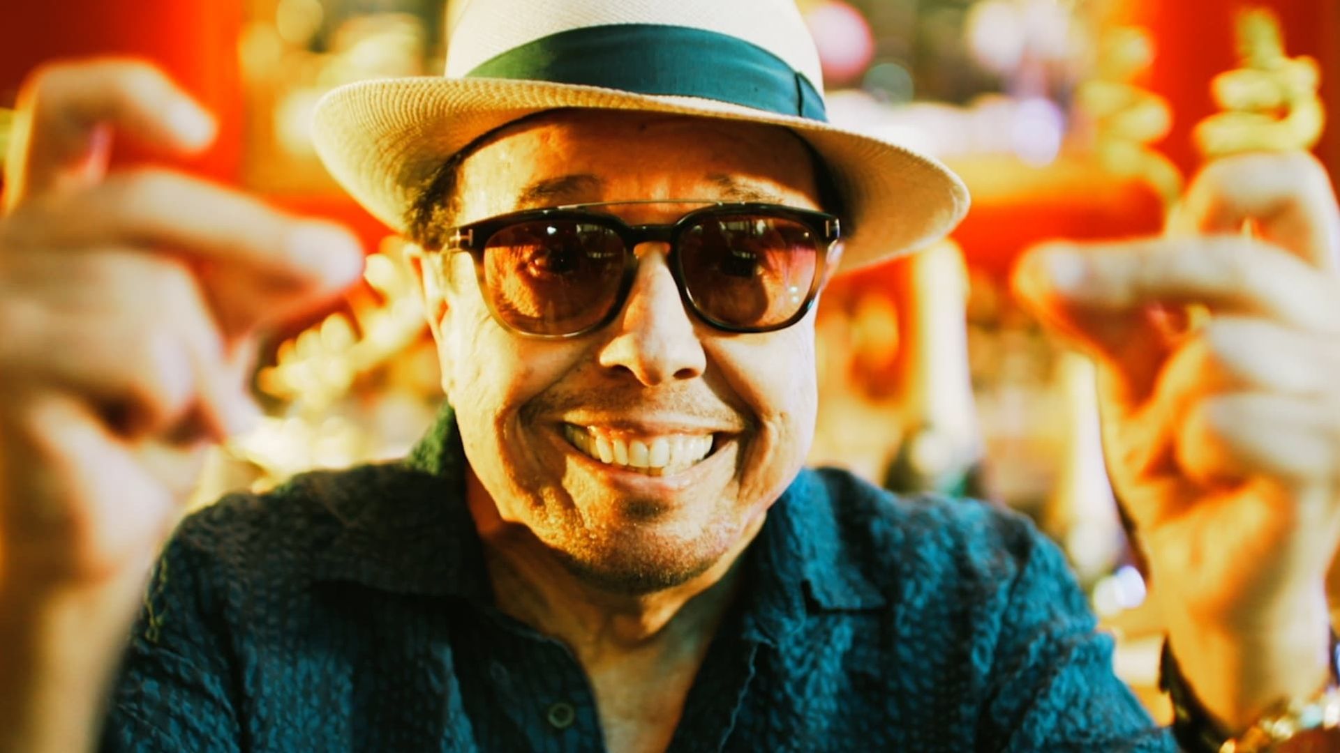 Sergio Mendes in the Key of Joy Backdrop