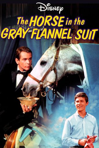  The Horse in the Gray Flannel Suit Poster