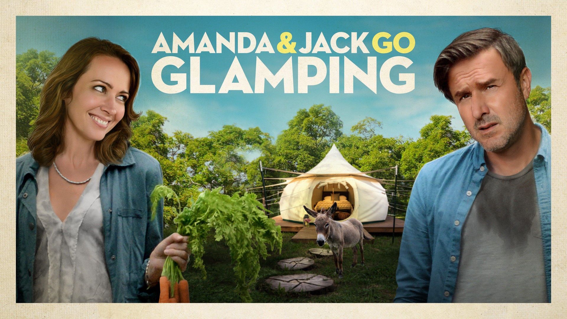 Amanda & Jack Go Glamping Backdrop