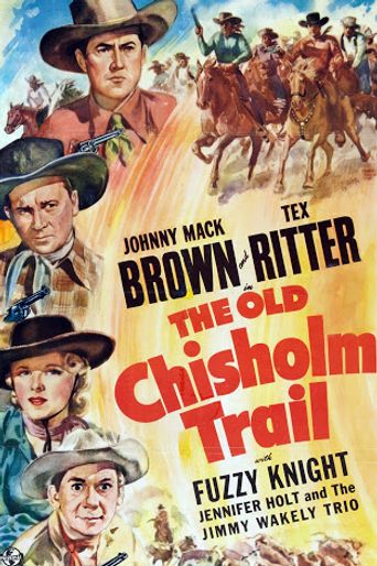  The Old Chisholm Trail Poster
