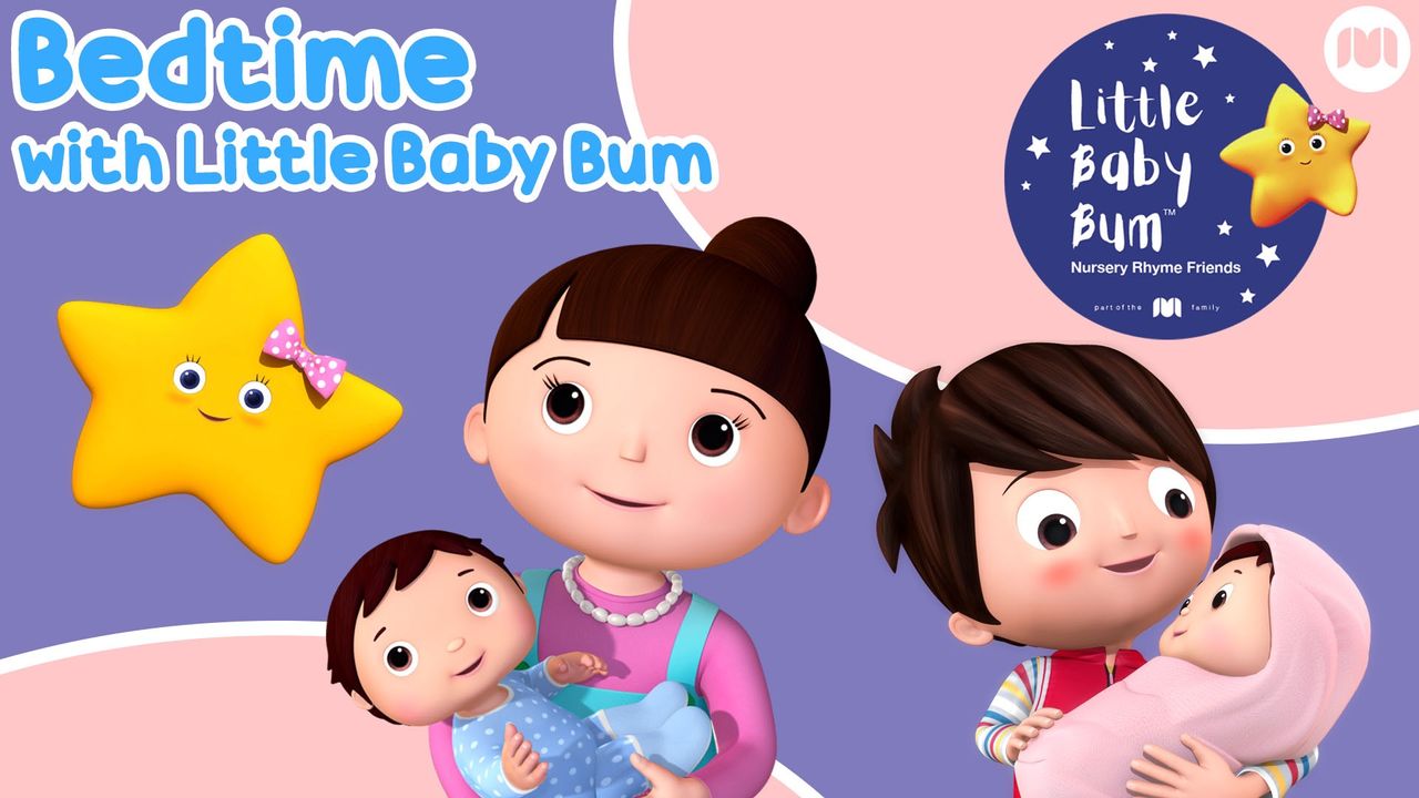 Bedtime with Little Baby Bum Backdrop
