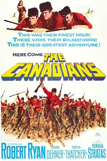  The Canadians Poster