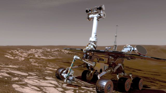 Roving Mars Backdrop
