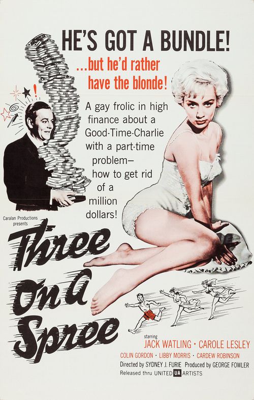 Three on a Spree Poster