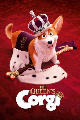  The Queen's Corgi Poster