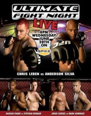  UFC Fight Night 5: Leben vs. Silva Poster
