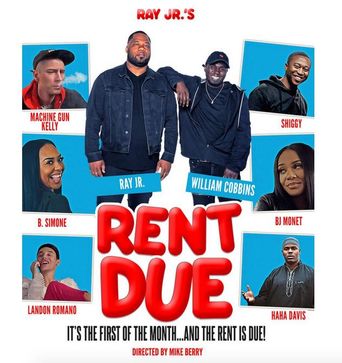  Ray Jr's Rent Due Poster
