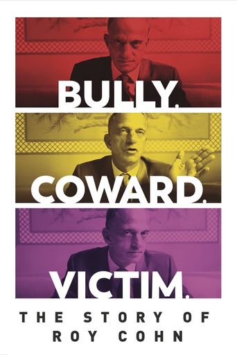  Bully. Coward. Victim. The Story of Roy Cohn Poster