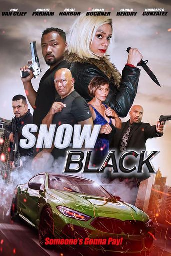 Snow Black Poster