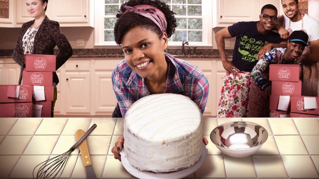 Apple Mortgage Cake Backdrop