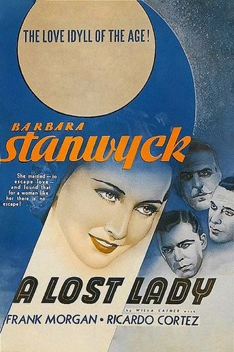  A Lost Lady Poster