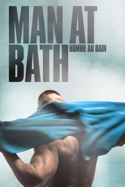 Man at Bath Poster